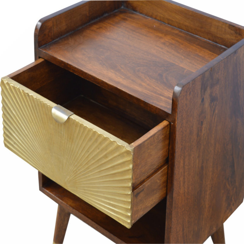 Dragoja 18'' W Solid Wood Nightstand