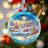 3.5'' Glass Hanging Figurine Ornament