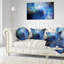 Coussin lombaire abstrait
