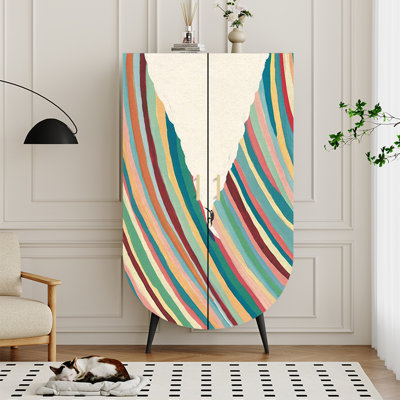 Armoire luxueuse en bois massif de style français