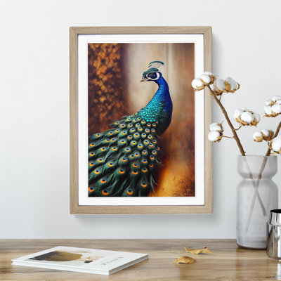 Peacock View No.1 - Wall Art