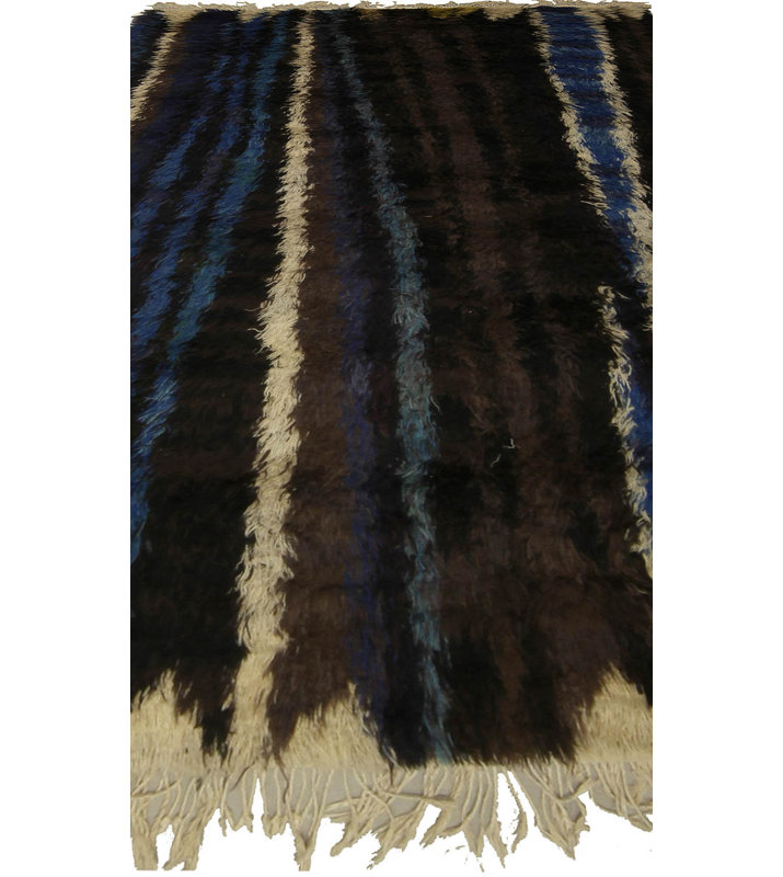 One-of-a-Kind Rectangle 5'2" X 8'10" Hand Knotted Area Rug
