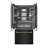 ZLINE Autograph 36 in. Black Steel French Door Refrigerator w/ Gray Interior & Bronze Helix Handles-119340729