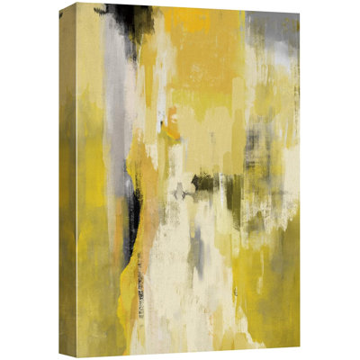 Jaune, gris et noir, peinture écaillée, illustrations de formes abstraites, art moderne industriel