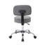 Tabouret pivotant médical à roulettes Fea, siège rembourré rond, dossier bas-117561263