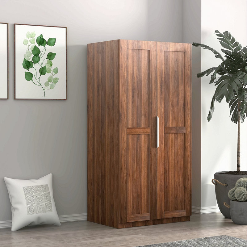 62.99In Kitchen Pantry Cabinet, Walnut