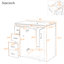Meuble-lavabo 36 po avec lavabo en céramique-358434768-358434774