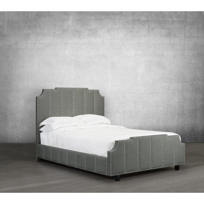 Lit plateforme tapissier Stoker