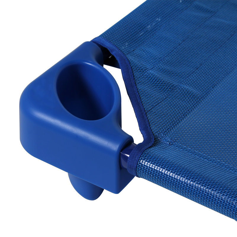 Heavy-Duty Mesh Fabric Stackable Daycare Cots (Set of 24), Standard