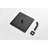 304 Stainless Steel Shower Head - Ultra-thin Waterfall With Self Nozzles, Matte Black, Large Square Charming Bathroom-118752330