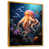 Gold Floater Framed