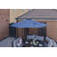 Adesubomi 300cm Lighted Cantilever Parasol-1166296023