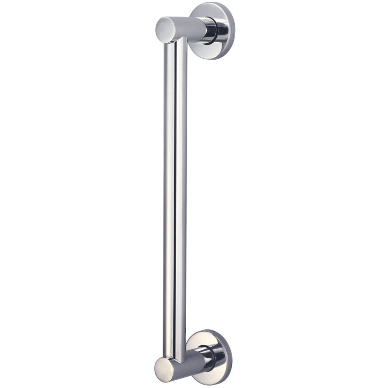 Barre d'appui en chrome Olympia, L 20 po, Chrome chrome