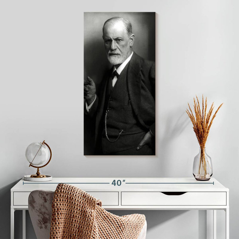Portrait de Freud, H 30 po x l 15 po