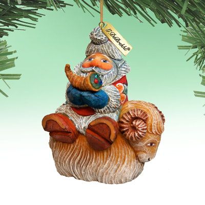 Fifield 4'' Handmade Hanging Figurine Ornament