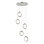Doraliz 5 - Light Silver LED Cluster Pendant