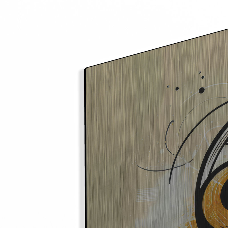 'Hello' by Rey Klimt Metal Wall Art, 36" H x 36" W