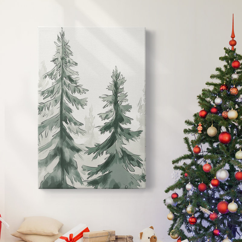 Art des Fêtes de Noël - Toile tendue avec châssis XCIV, H 24 po x l 16 po
