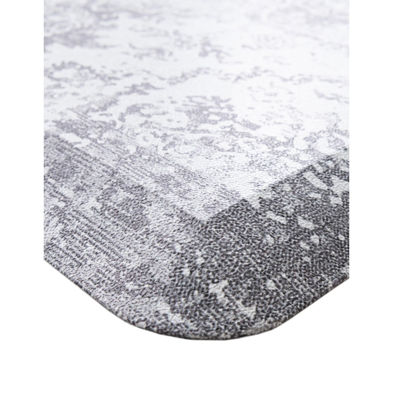 Contemporary Jenaiah Area Rug Grey Colour, Rectangle 2'x3'