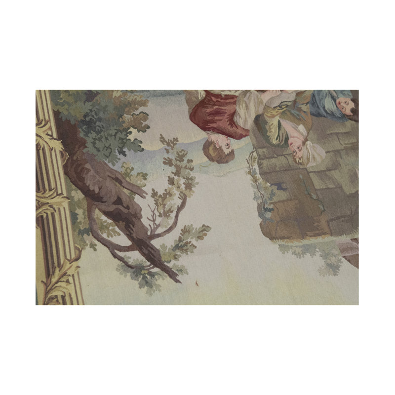 Hand-Knotted High-Quality Green Area Rug