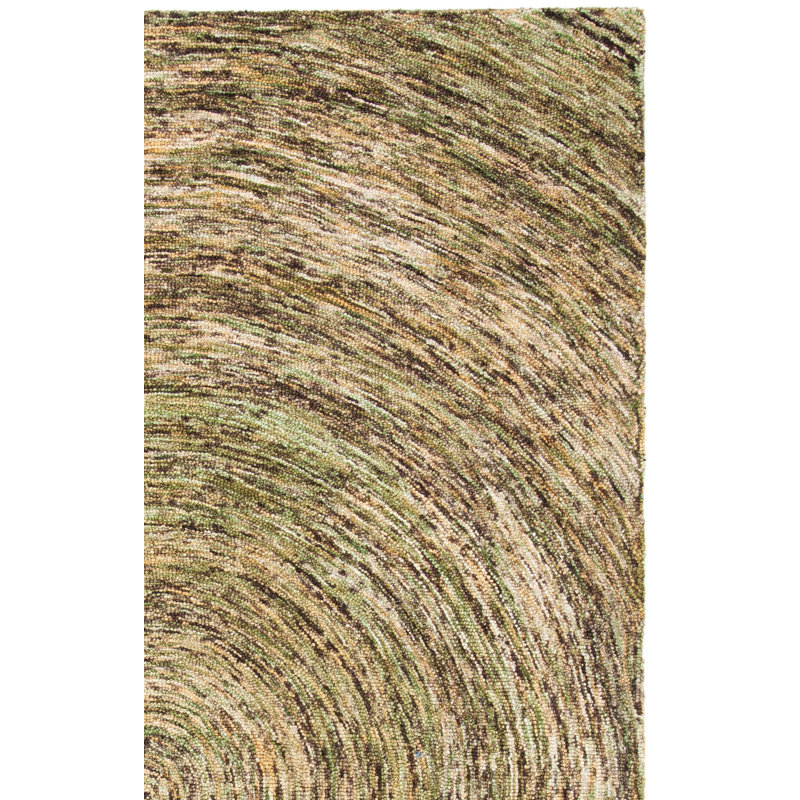 Tapis en laine touffeté à la main Nashua, Carré 6 pi
