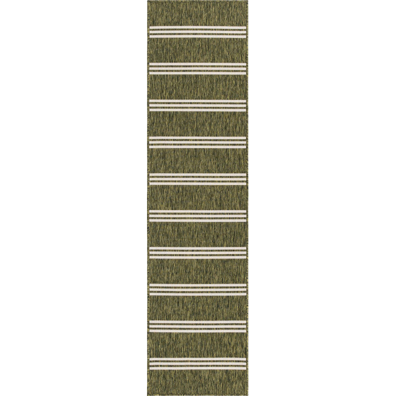 Tapis intérieur / extérieur Anguilla, Tapis de couloir 2 pi x 8 pi