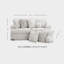 Canapé modulaire 2 pièces Snodoodle
