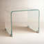 Table basse moderne en verre trempé Kerin