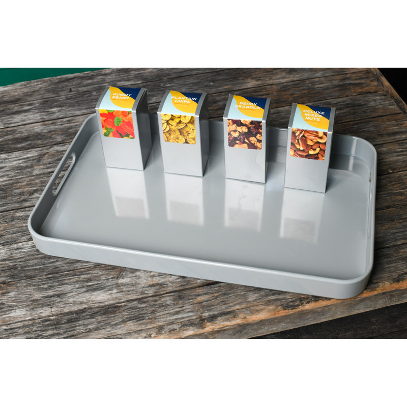 Iselore Melamine Tray, Smoke