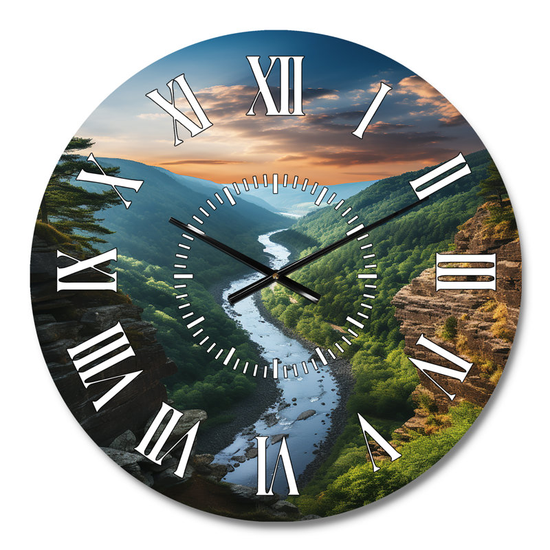 Horloge murale West River Mountain, Médium