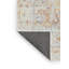 Gris de laine oriental/Tapis décoratif bleu-846444000
