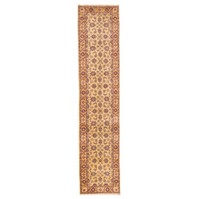 Finest Agra Jaipur Yellow Rug 2'6" x 12'2"