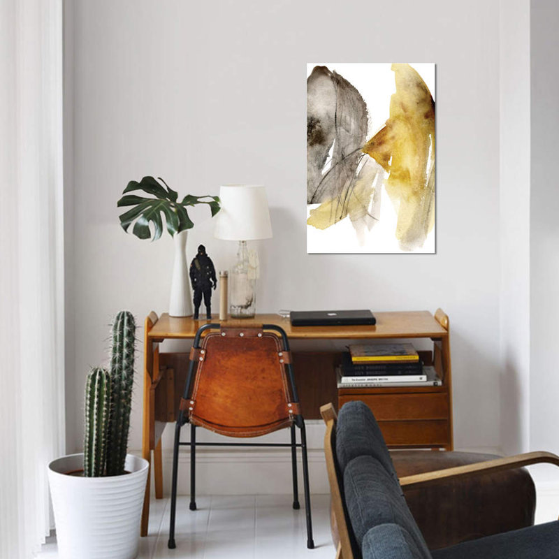 «CALENDULA I», reproduction sur toile, H 12 po x l 8 po x P 0,75 po, Toile tendue