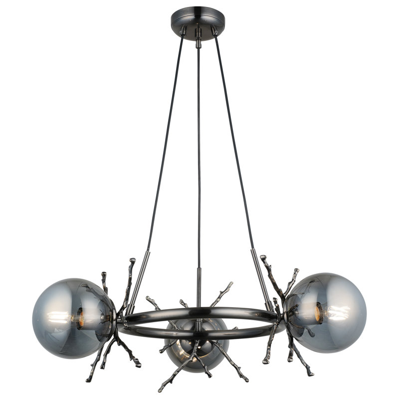 Chanquet 3 - Light Pendant, Chrome