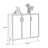 Gray + White Aluminum Shoe Storage