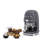 Smeg DCF02GRUS 50's Retro Style 47.34 Oz Aesthetic Drip Coffee Machine, Gray-85750397