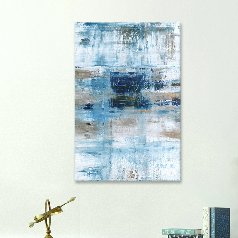 «Heaven», reproduction d'art sur toile, H 12 po x l 18 po x P 1,5 po, Pas de tapis, Toile tendue