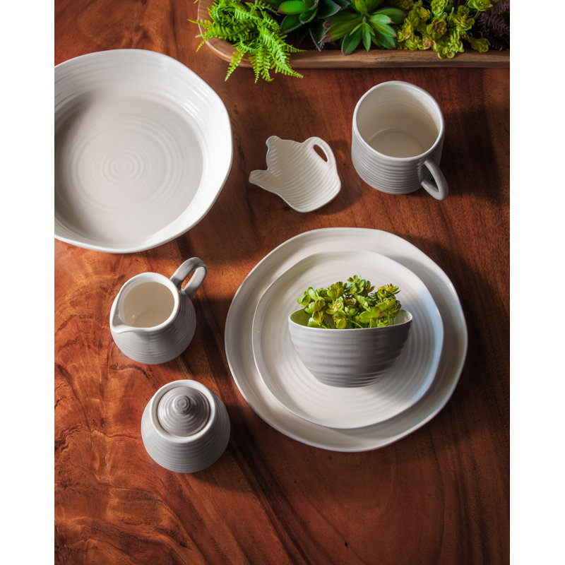 Gracie Oaks Keller Ceramic Serving Bowl