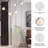 Katrina 95'' Champagne/White Tree Floor Lamp