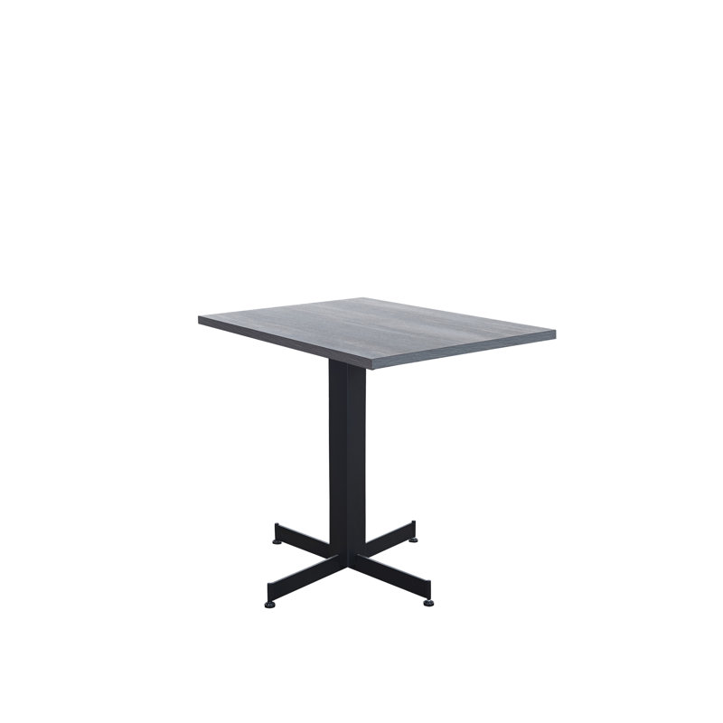 2 Person 30'' L Synthetic Laminate Dining Table, Chestnut
