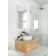 Trinity 22 in. x 40 in. Square Radius Mirror