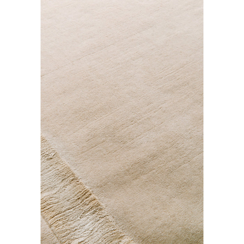Farrow & Ball Silk Border Princedale Pale Area Rug, Rectangle 9' x 12'