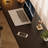 62.99"+39.37" Black L-Shaped Solid Wood Office Sets