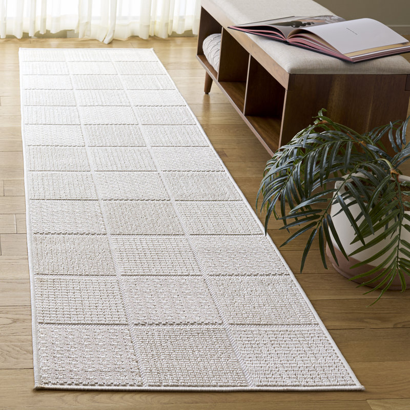 Veranda Performance Geometric Indoor Rug, Runner 2'2" x 9'