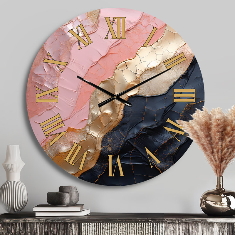 Horloge murale Minimalisme, Médium