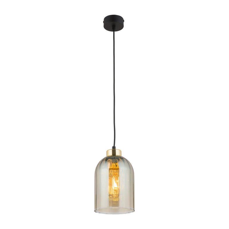 Baillie 1 - Light Single Pendant, Brown