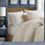 Ensemble de literie en coton surdimensionné, jacquard grand, style maison de campagne