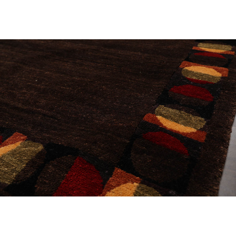 Tapis oriental en laine noué à la main Tufenkian Eclipse 3 pi 2 po x 5 pi Isabelline