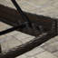 Méridienne inclinable 5 pièces réglable avec table Waylon