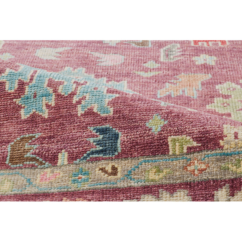 Cicely - Burgundy, Rectangle 12' x 15'